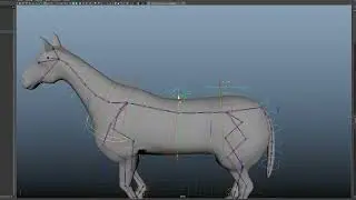 Horse Rig in Maya | Quadruped Rig | Advanced Skeleton 