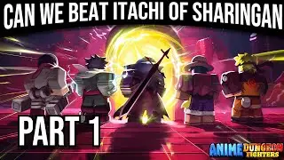 Can We Beat Itachi in Anime Verse? | Roblox Naruto Showdown Part 1 🔥