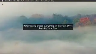 Disk Formatting on Mac OS X