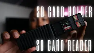 Card Holder .... Card Reader.... Why Not Both?!?!?! | PGYTECH Createmate High Speed Card Reader Case