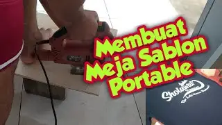 Membuat Meja Sablon Portable