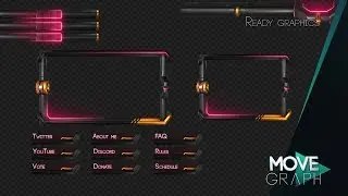 Stream Overlay Package for Twitch • NEXX Pink pack