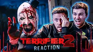 Terrifier 2 (2022) MOVIE REACTION! FIRST TIME WATCHING!!