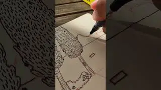 Dibujando con plumillas | #dibujo #dibujoalapiz #sketchbookart #dibujando
