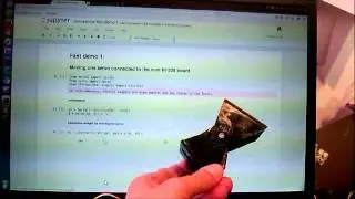 Videoblog 1: Moviendo un servo desde un Ipython notebook