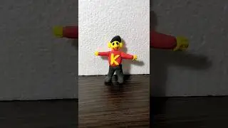 Пластилиновый человек. Человек из пластилина. 👨😄👍 