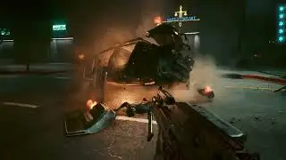 Riotpunk - Cyberpunk 2077 but everything explodes on one hit.