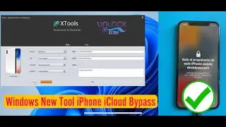 Windows New Tool iPhone iCloud Activation Locked Bypass || Unlock iPhone Activation Locked