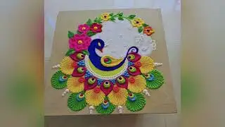 Diwali Special Unique and Easy Rangoli Design 2024 | Easy and Beautiful Rangoli Design Deewali 2024