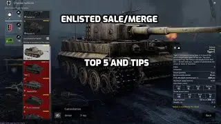 ENLISTED SALE, BATTLEPASS TOP 5 AND MERGE WHAT TO GRIND