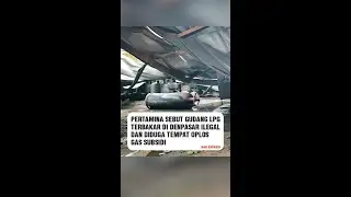 NAH KAN! Pertamina Sebut Gudang LPG Terbakar di Denpasar Ilegal dan Diduga Tempat Oplos Gas Subsidi