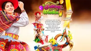 Diseño fiesta santiaguera en Huancayo Junin