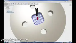 Autodesk Fusion 360. CAM процессор. Вырезание фланца.
