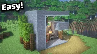 Minecraft: How To Build A Simple Survival House Tutorial