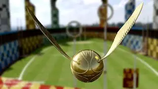Harry potter Golden Snitch Birthday theme animation | Pinwheel Animation Studios