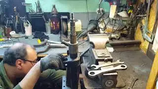 ЗАЗ 966/968 передняя подвеска выпрессовка втулок