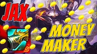 MONEY, MONEY, MONEY - JAX, MAKE ME RICH! ⭐⭐⭐ | LoL TFT Set 8