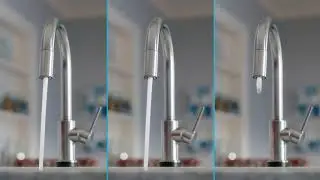 Touch+Touchless Kitchen Faucet - Short