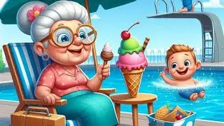 Lo que hace una Abuela en la VACACIONES con su Nieto #soyanita #abuela #vacaciones