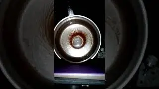 inward spiralling magnetic nanoparticle ripple patterns