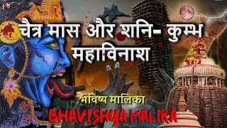 चैत्र मास और शनि कुंभ में होगा महाविनाश | bhavishya malika | malika future predictions