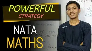 All About NATA Maths || Important Formulas and Assignments || B.ARCH