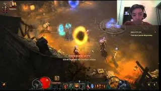 Diablo 3:Reaper of Souls Beta Barbarian Gameplay part 3