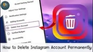 How to delete instagram account permanently