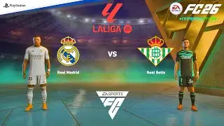 FC 26 PS4 - Real Madrid vs Real Betis | LaLiga EA SPORTS 25/26