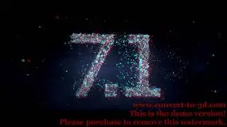 Dolby Surround 7.1 - Spheres (V1) (3d anaglyf)