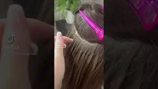 #наращиваниеволос настоящее волшебство🥰