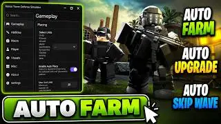Tower Defense Simulator Script | AUTO FARM, AUTO UPGRADE, AUTO SKIP WAVE & More! | 2026