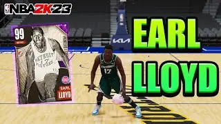 EARL LLOYD IS A TOP 5 SG AND HE'S 100% FREE | DARK MATTER EARL LLOYD GAMEPLAY | NBA 2K23 MYTEAM