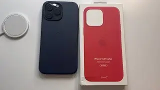 Apple iPhone 14 Pro Max Silicone Case with MagSafe - (Product) RED Unboxing and Review