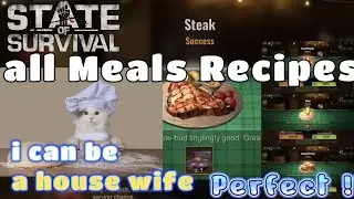 State of Survival : 100% Perfect Recipes! Conquer chief event !