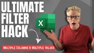 Excel’s Ultimate FILTER Hack - Multiple Columns, Multiple Values 😲