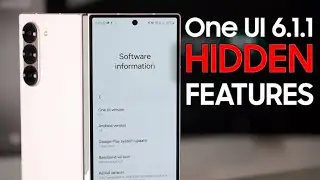 Every HIDDEN One UI 6.1.1 features!