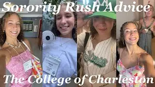 SORORITY RUSH ADVICE: What to wear, What to bring, Choosing a sorority, & How to prepare!!