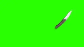 Green screen knife HD 1080p