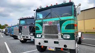 Rigs Rolling Out of the 2024 East Coast Marmon Truck Meet