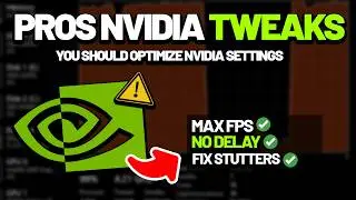 How Pros Optimize NVIDIA Control Panel for Max FPS & Low Input Lag