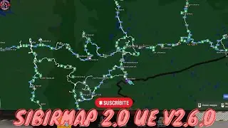 SIBIRMAP v2.6.0 FOR EURO TRUCK SIMULATOR 2 1.47