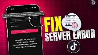 How to Fix Server Error in TikTok App on iPhone | TikTok Not Working Fix iOS