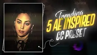 5 Ae Inspired HD CC presets | Alight Motion CC Used By Most ofthe editor | Free Preset #alightmotion