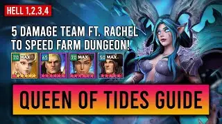 5 Queen of Tides Speed Farming Teams ft. Rachel | Awaken Chaos Era Guide