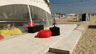 #Витязево. Обзор моря и пляжа Атлантик бич в Витязево 11 сентября 2024.