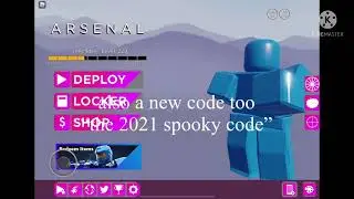 roblox Arsenal halloween update is here!!! and 2 new codes!