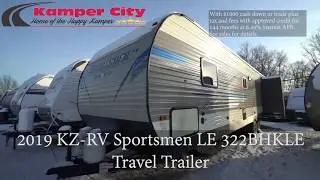 2019 KZ RV Sportsmen LE 322BHKLE