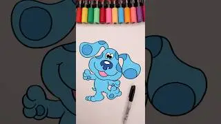 How to draw Blues Clues