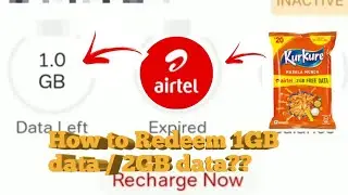 How to redeem kurkure, lays , uncle chips, doritos etc.. 1 GB Data??🤔🤔